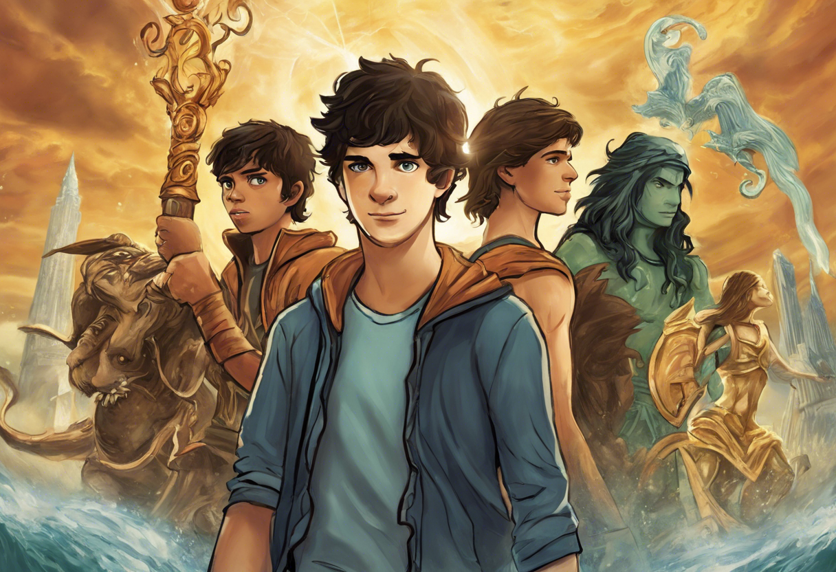 Percy Jackson & The Olympians By Rick Riordan
