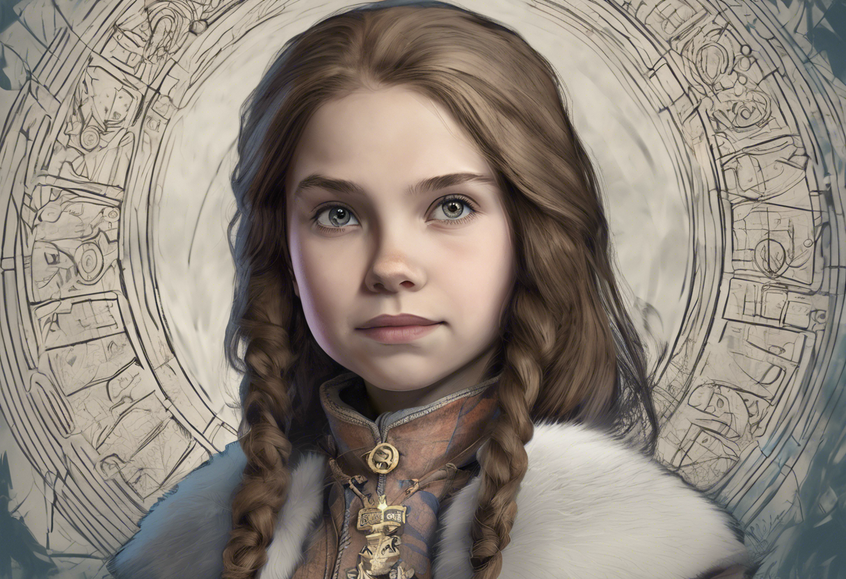 A high-resolution photo of the character Princess Postnikova from His Dark Materials by Philip Pullman book.